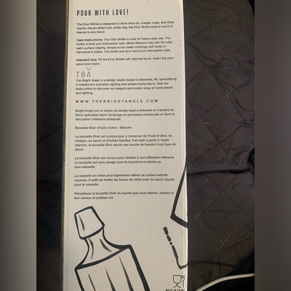 The Bright Angle Pour With Love Elixir bottle - Picture 2 of 2